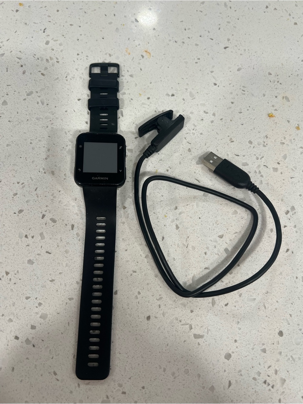 Garmin Forerunner 35 GPS running watch in black used condition